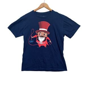 CIRQUE DU SOLEIL Corteo Ring Master Child's Blue Tee Acrobat Vegas T Shirt XL